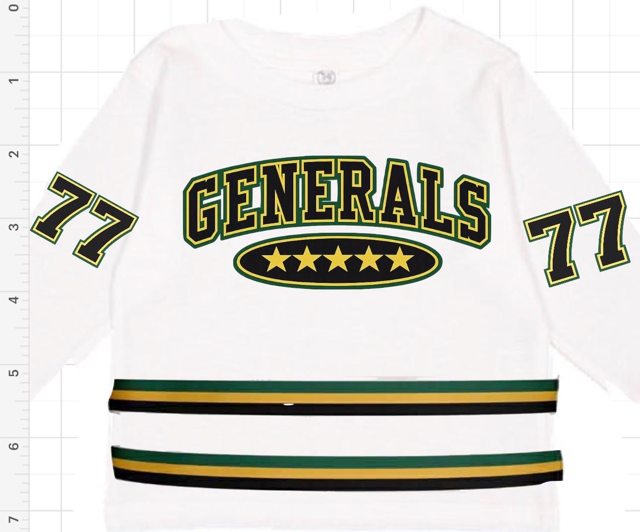 Custom Kids Jersey | Personalized Name Number Shirt | Toddler Youth Team Birthday