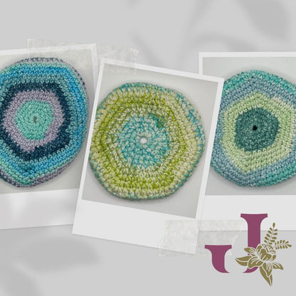Handmade Crochet Frisbee | Soft Toy for Small Dogs & Kids