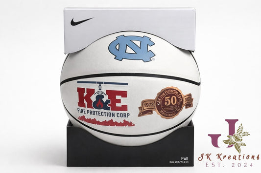 Custom Corporate Basketball – Personalized Logo Award, Anniversary Keepsake