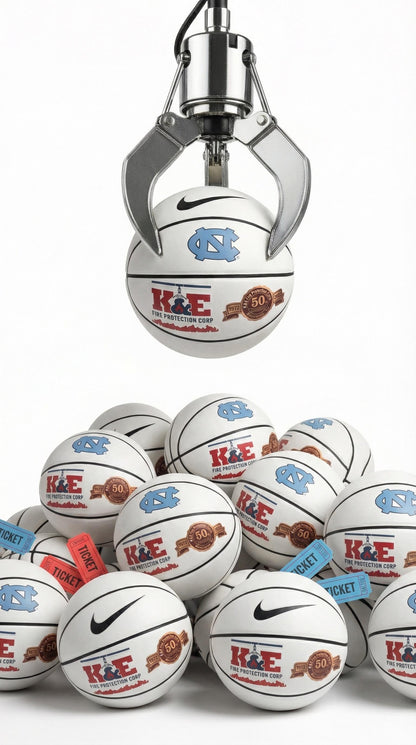 Custom Corporate Basketball – Personalized Logo Award, Anniversary Keepsake