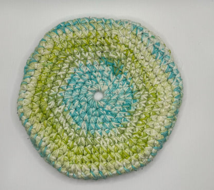 Handmade Crochet Frisbee | Soft Toy for Small Dogs & Kids